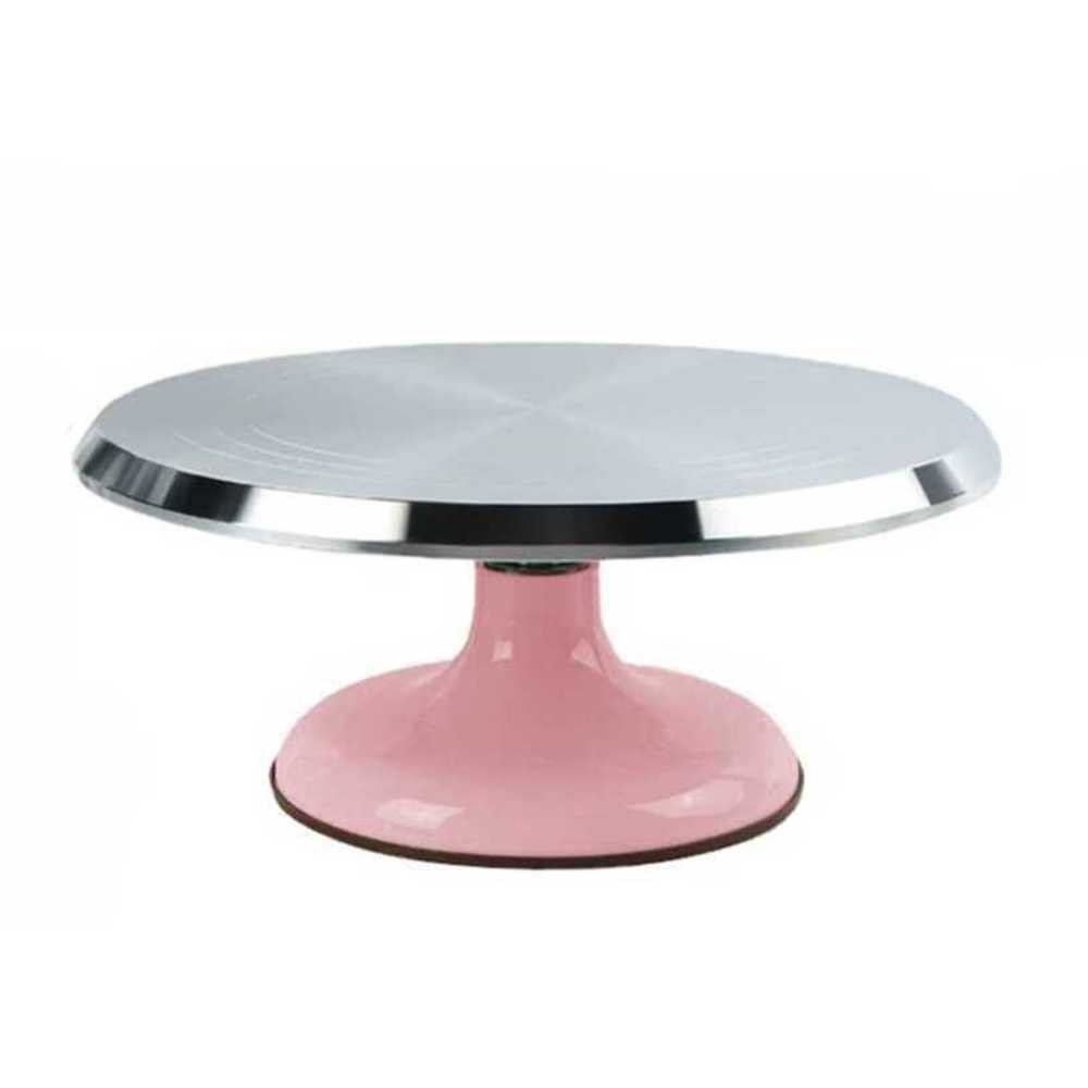 케이크 돌림판 회전판 턴테이블 제빵 작업대 스텐 케이크회전판 밀짚플라스틱