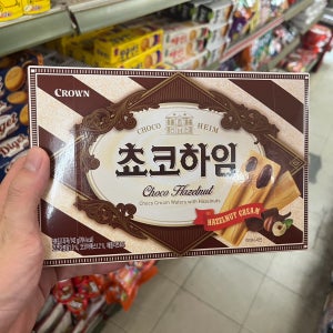 [크라운제과] 쵸코하임 142g