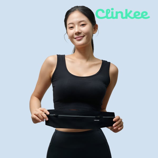 크링키 러닝벨트 마라톤 런닝용품 허리밴드 러닝가방 트레일 벨크로 장비 플립벨트 휴대폰보관