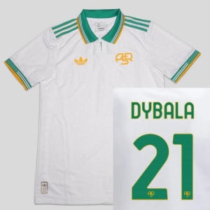 AS 로마 25 26 어센틱 써드 유니폼 저지 선수 마킹 패치 JP4804