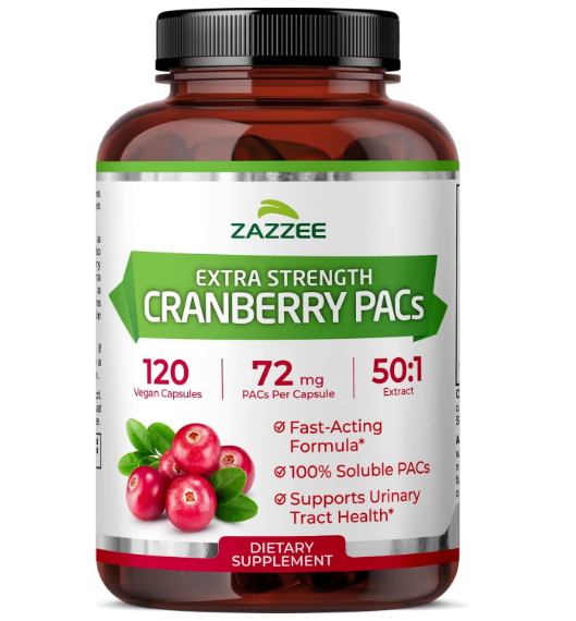 Zazzee 크랜베리 추출물 120정 <b>CRANBERRY</b>