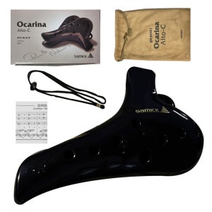 삼익악기 프리미엄 알토 오카리나 SPO-BLACK
