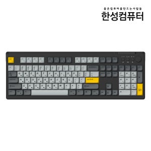 GK104 OfficeMaster 3모드 저소음 키보드 스페이스 블랙, 멤브레인