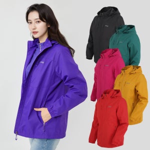 ASSENTY 아센티 여성 바람막이 자켓 하이 등산 아웃도어 잠바 기능성 단체복 후드 385