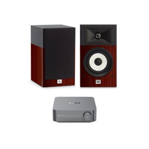 WiiM AMP + JBL STAGE A120 윔 앰프 네트워크 올인원 앰프 스피커 세트