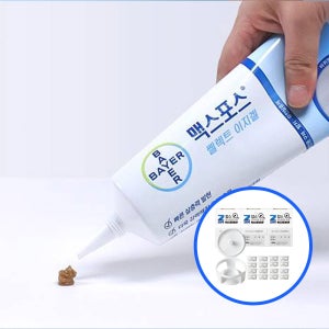 국민바퀴약 맥스포스 쎌렉트 이지겔 대용량 바퀴벌레약 겔 230g, 3개