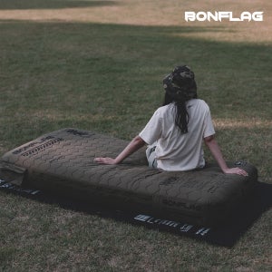 BONFLAG 캠핑에어매트 에어베드 프리미엄 캠핑매트 1인용