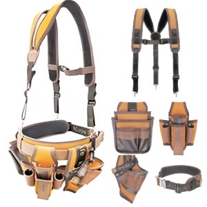 가야 공구벨트 못주머니 엑스반도 공구집 5종 폴리원단