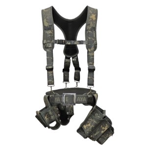 가야 공구벨트 못주머니 엑스반도 공구집 5종 밀리터리원단