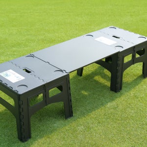다이소캠핑테이블 브릿지 알루미늄 상판