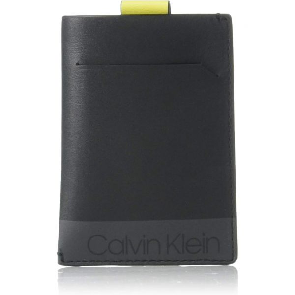 Calvin Klein 캘빈 클라인 남성 카드 케이스로고 프린트 액세서리 블랙 1사이즈
