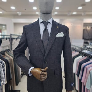 바쏘옴므 24F/W 이태리 수입 울(모)100% 투버튼 슈트 정장WSY3JT11-5