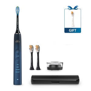 필립스 소닉케어 전동칫솔 칫솔모 세트 다이아몬드클린 9000 스페셜에디션 아쿠아마린