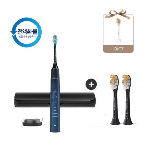 필립스 소닉케어 전동칫솔 칫솔모 세트 다이아몬드클린 9000 스페셜에디션 아쿠아마린