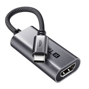 티엑스온 USB C타입 to HDMI 2.0 변환 젠더 컨버터 0.15m