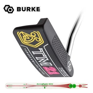 버크 코리아 BURKE TM Series TM#21 골프 퍼터+퍼팅가이드