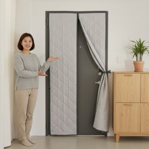 밀스턴 현관문문풍지 문틈 외풍차단 바람막이 문틈막이