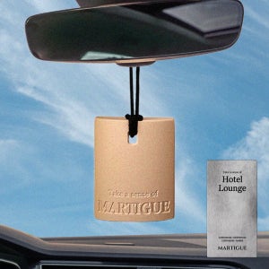 마르티그 차량용 방향제 퍼퓸 테라코타 디퓨저 호텔라운지 1개