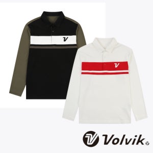 볼빅 골프웨어 남성골프웨어 남성 골프 니트 긴팔 카라 티셔츠 P202