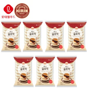 롯데 기린 미니꿀호떡 400g 7봉
