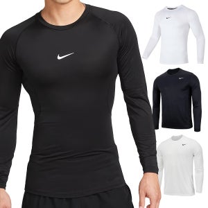 나이키 긴팔티 프로 드라이핏 타이트 레전드 기능성 피트니스 티셔츠