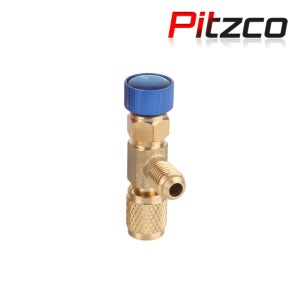 피츠코 냉매 컨트롤 밸브 R410-R22 5/16-1/4 에어컨 실외기 가스 충전 연결 아답터