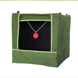 강구 회수대 전문가용 새총 구슬 슬링샷 연습 칸막이