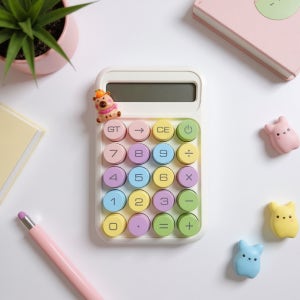 키감 좋은 제주 카피바라 사무용 계산기 4컬러