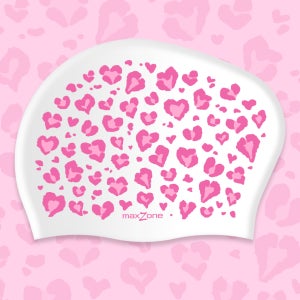 [맥스존] 롱헤어 실리콘 수모 긴머리 귀여운 수영 모자 편한 빅사이즈