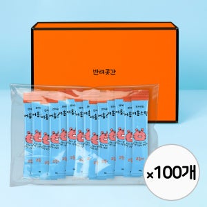 [국산] 반려곳간 츄르 짜먹는 고양이 간식 올인원 영양간식 어흥스틱 100개입