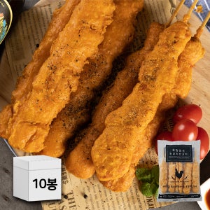 청학 대왕 후라이드 닭꼬치 1.5kg x10봉지 도매 대용량 순살치킨 분식 포차 행사장