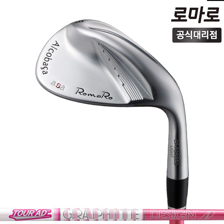 로마로 아르코바사 ASA 레이디 여성용 웨지 핑크 투어 AD 50 유니스골프