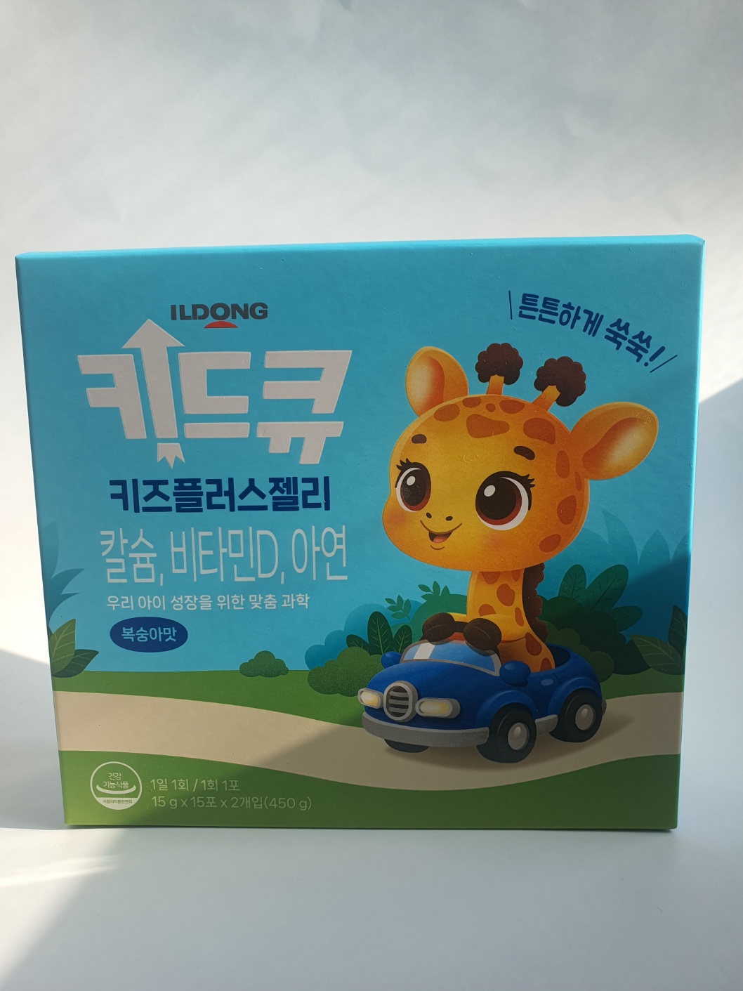 <b>일동제약</b> 키드큐 키즈플러스젤리 30포 1개월