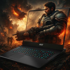 (체.감.가 1.9.2.만) MSI 알파 17 C7VG-R9 QHD AMD 고사양 RTX4070 게이밍 디자인작업용 노트북