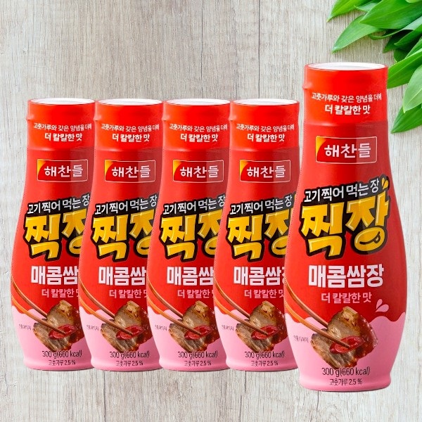 고기찍어먹는장 찍장 매콤쌈장 제품 이미지