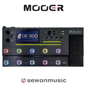 케이블무료/Mooer 무어 GE300 기타 멀티이펙터 톤 캡쳐