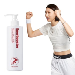 대용량 500ml 에너부스터 김연경 박찬호 발열 마사지 핫젤크림