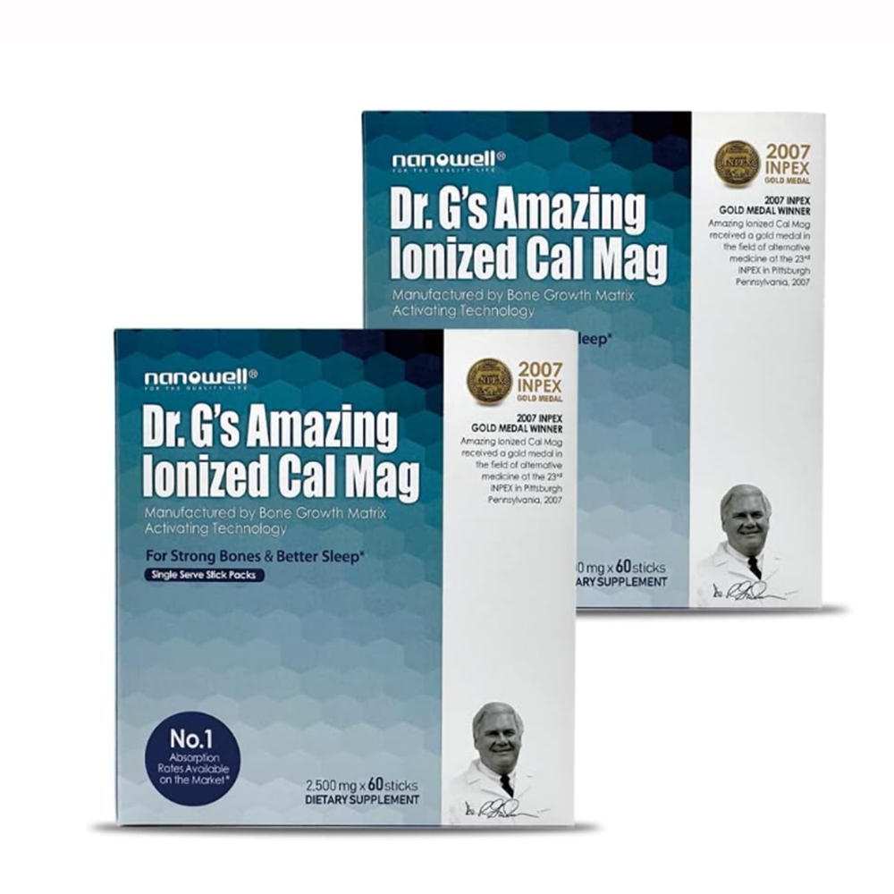 Dr Gs Amazing Ionized <b>Cal</b> <b>Mag</b> 칼슘 마그네슘 파우더 60개입 2팩