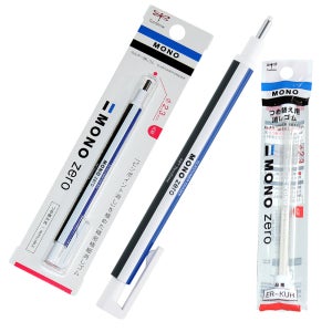 톰보 모노제로 정밀 지우개 샤프식 홀더 초정밀 지우개 라운드 스탠다드