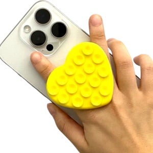 거울타일부착 셀카거치대 영상시청 폰홀더 탁상세움거치대 랜덤색상