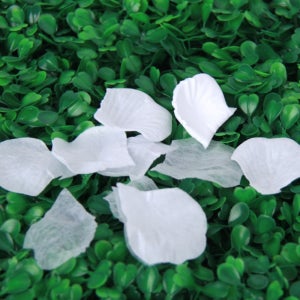 인조페탈 장미모양꽃잎 100장 선물포장 포인트장식 컨페티 화이트