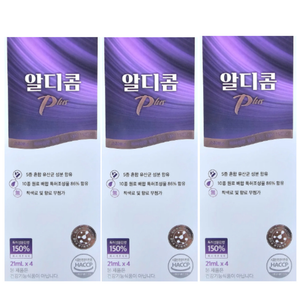 알디콤 <b>플러스 숙취해소</b>제 21ml x 12개입