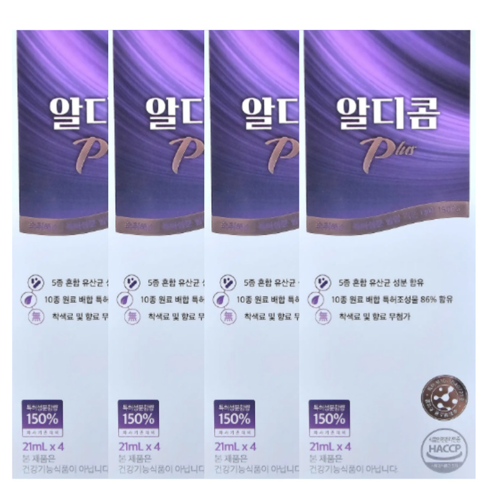 알디콤 <b>플러스 숙취해소</b>제 21ml x 16개입