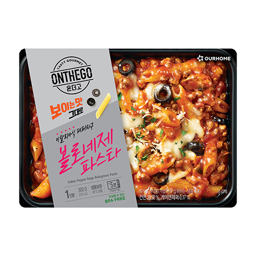 온더고 이탈리아식 페퍼라구 볼로네제 파스타 성분 분석