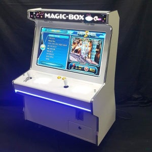 추억의 가정용 오락실 게임기 레트로 오락기 좌식 24인치