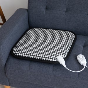 한일의료기 1인용 전기방석 사무실 의자 쇼파 온열 매트 엉뜨 하운드투스