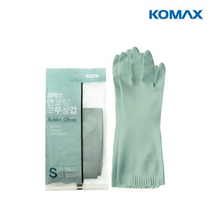 코멕스 면코팅 고무장갑 민트 소 30개
