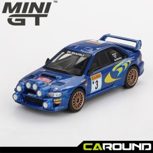 미니지티(975) 1:64 스바루 임프레자 No.3 WRC98 1998 몬테카를로 랠리 3위