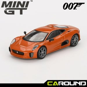 미니지티(903E) 1:64 재규어 C-X75 / 007 스펙터 / 영어 포스터 버전 블리스터 패키지