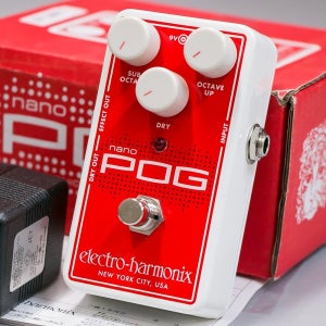 일렉트로 하모닉스 이펙터 폴리포닉 옥타브 제너레이터 NANO POG Electro Harmonix